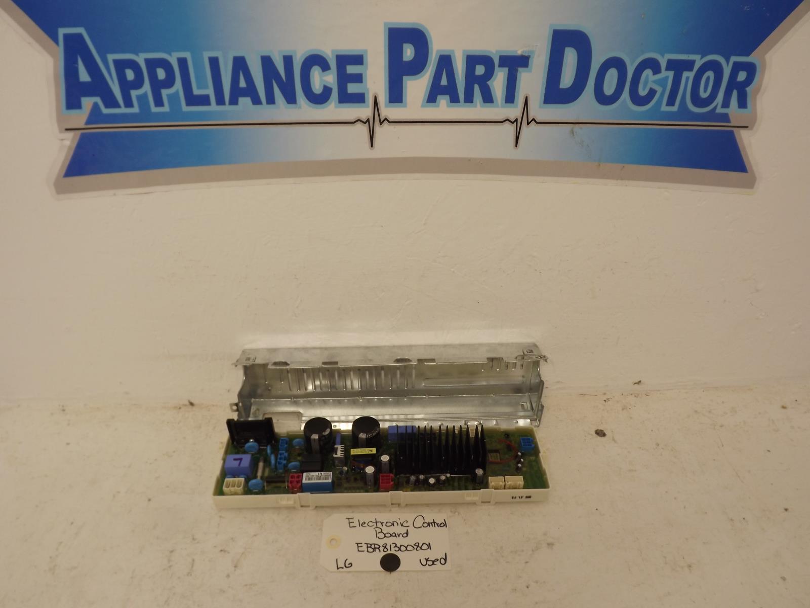 LG Washer EBR81300801 Electronic Control Board Used LG Washer EBR81300801 Electronic Control Board Used